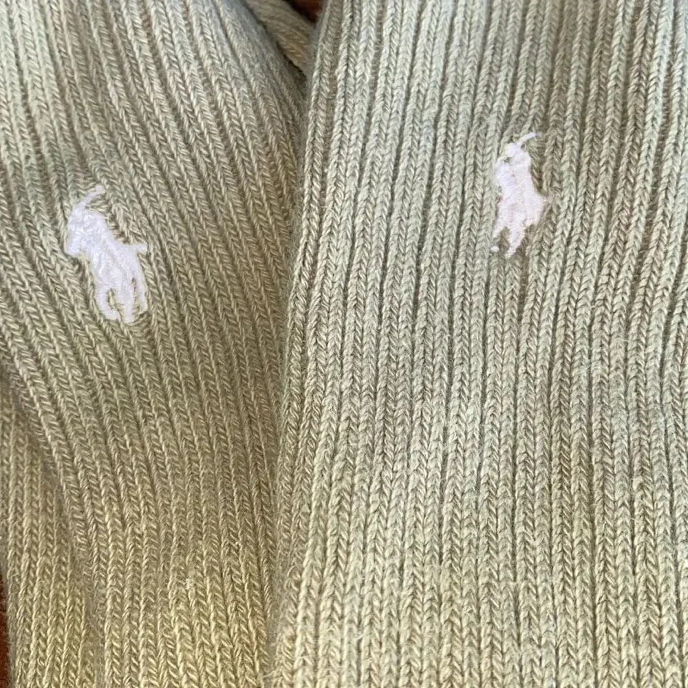 Ralph Lauren Polo Sage Logo Socks!